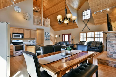 Get everyone together around the dinner table for a meal or board games