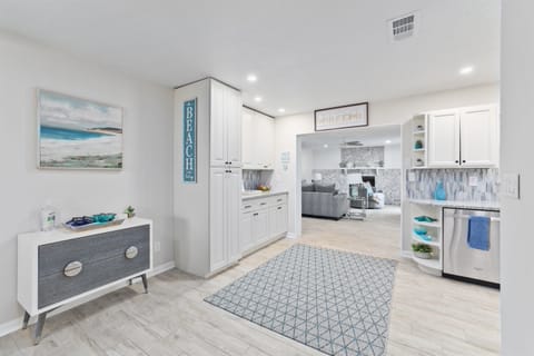 Open kitchen and living area perfect for entertaining