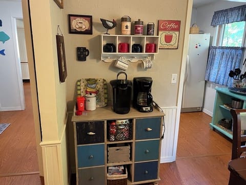 Coffee bar; coffee provided