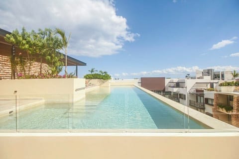 Rooftop pool