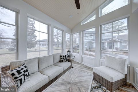 sunroom all open lots to the left.