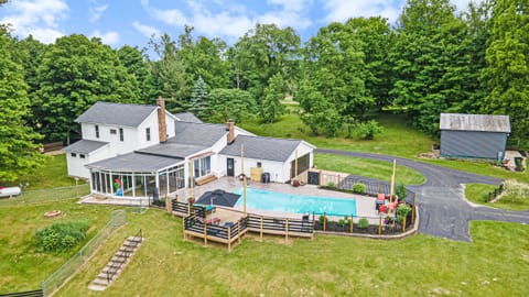 Overview Aerial of the Property