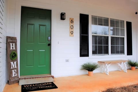 Home Sweet Home- Entry into the home is through the front door