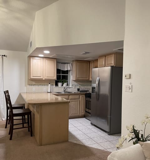 Note: kitchen has no dishwasher. The rule is whoever cooks doesn’t have to wash.