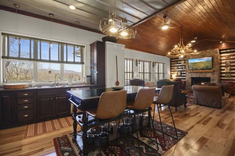 Eat-in kitchen with Beech Mtn Views