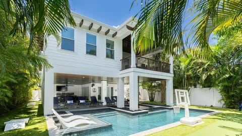 Pool, Spa, and Lounge - The Oar House by AMI Locals