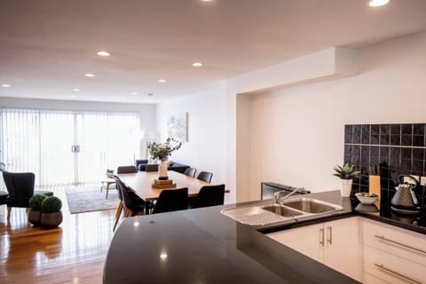 Open plan living means everyone can stay connected in the common areas. 