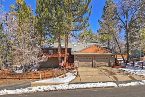 Front view of the house