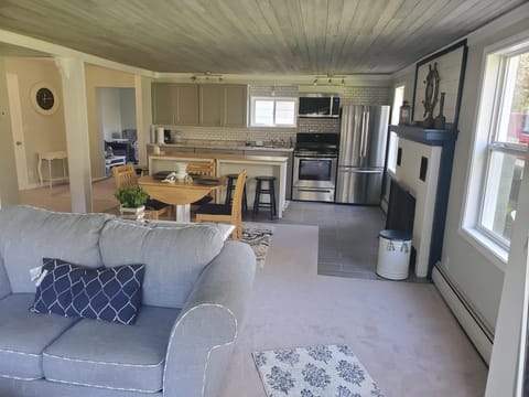 From living room looking toward kitchen