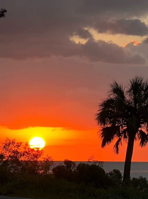 Bayfront sunsets from front porch