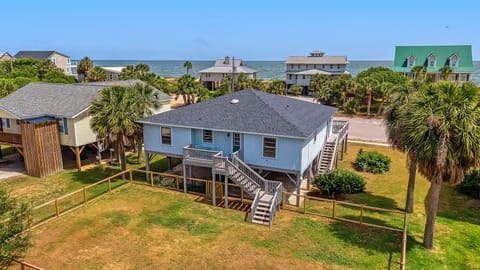 Arial shot of house from Palmetto to Pointe w/Ocean in background 2nd row 