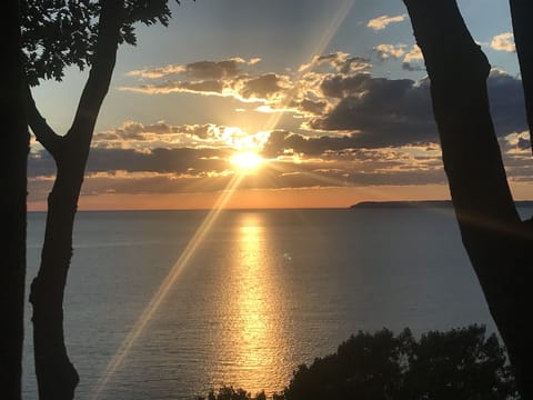 Balcony sunset views!