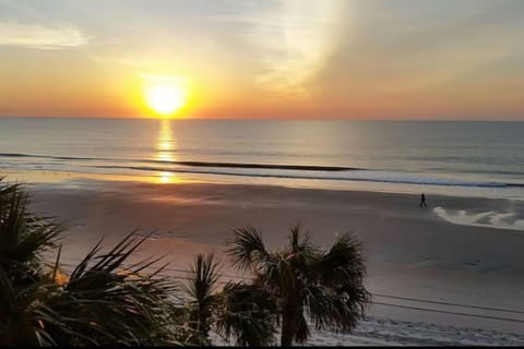 Sunrise from our balcony