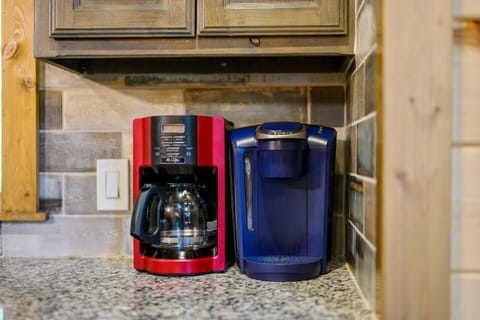Both a drip and Keurig coffee maker - for your convenience!