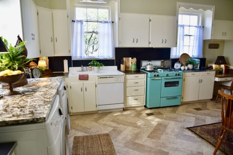 Restored vintage gas stove