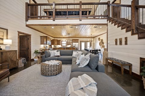 An open concept main floor inviting all guests to socialize!