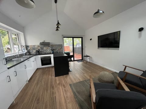 Cabin open plan living