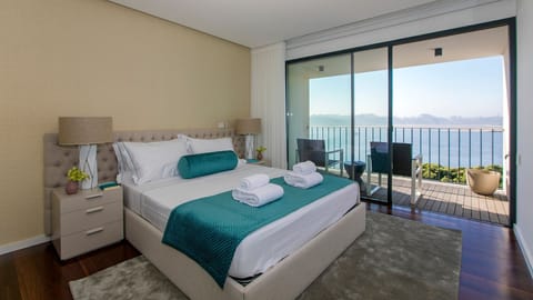 Beautiful bedroom with a comfortable double size bedroom with a balcony #beautiful #portugal #comfortable #porto #airbnbporto