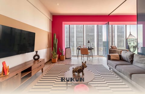 The building contains several similar units, Furniture, decor, and amenities may vary