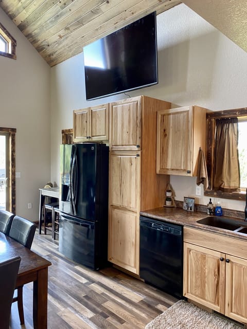 New 70 inch smart tv on the main floor 