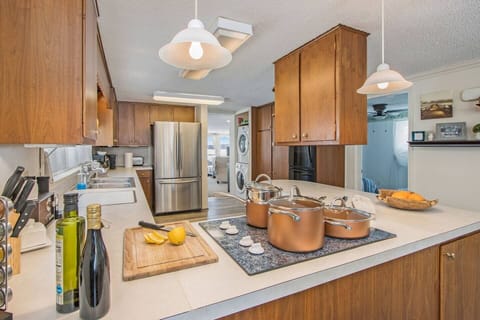 Jessica: ''. The kitchen is well-equipped and the lake house has all the necessary amenities. The house is pet friendly with a fenced yard. ''