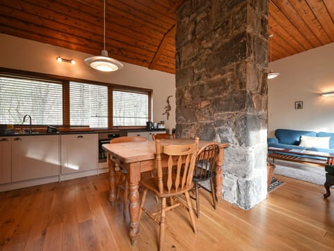 Furniture, Property, Table, Wood, Lighting, Window, Interior Design, Beam, Wood Stain, Floor