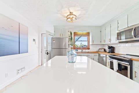 Large kitchen island