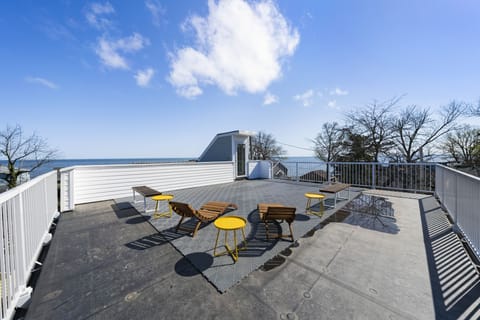 Roof Terrace with view to Lake Erie