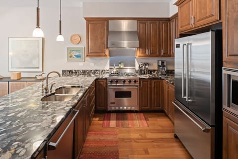 Gas cooktop and oven