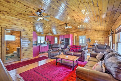 Bemus Point Vacation Rental | 2BR | 1BA | 900 Sq Ft | 4 Steps to Enter