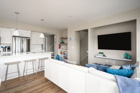 Sectional Couch & 65" TV