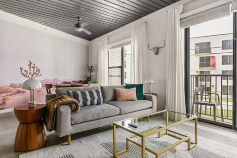 Savor your time in this stylish and cozy contemporary living space.