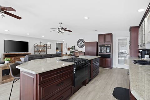 Be part of the action while cooking