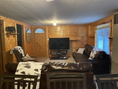 Roku TV (must provide your own wifi/Direct TV included)