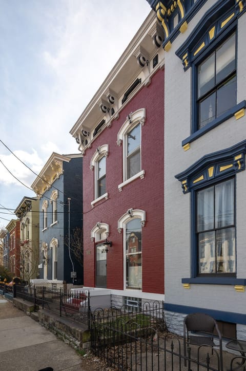Walkable area in the MainStrasse Historic District