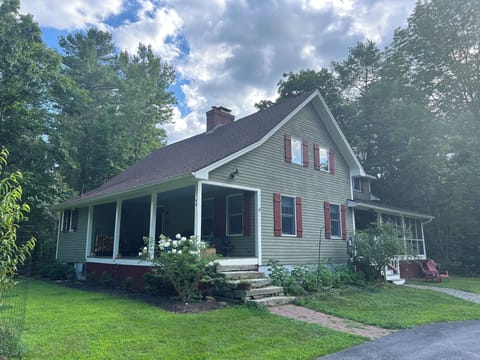 Our Family Home! Front porch leads to living and kitchen