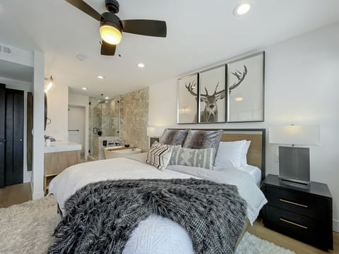 Welcome to The Ski Haus, a beautifully remodeled 4-bedroom, 4-bathroom condo perfect for your next getaway!