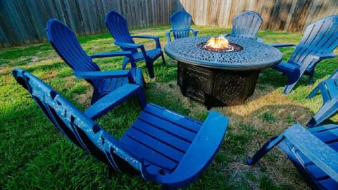 Ahhh, let the memories begin around this massive fire pit