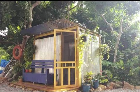 Your private outdoor bathroom. 