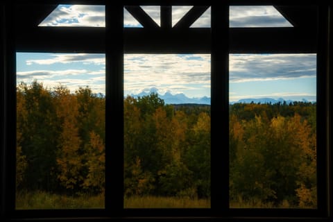 Upstairs Teton Views