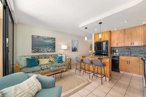 Kihei Surfside 306 living room2