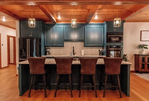 Newly renovated kitchen with brand new top of the line appliances. 