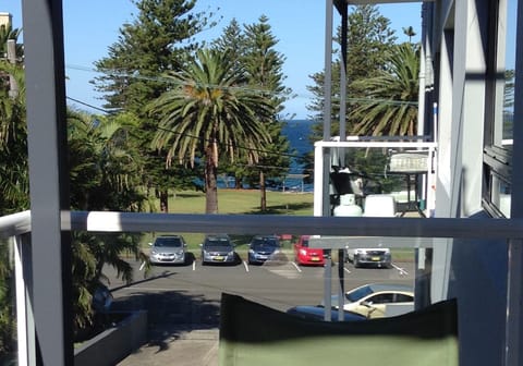 Shelly Park and the ocean from the balcony
