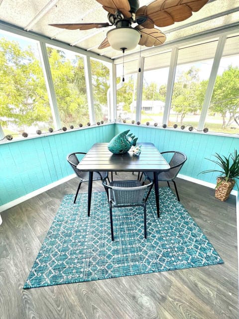Screened in porch - perfect for early morning coffee