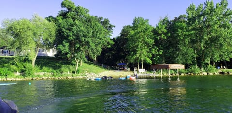 Lake view of property