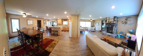 View from entryway (fisheye view)