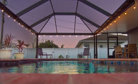 Night time swimming is a must!