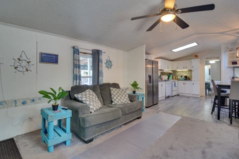 Living Room | Smart TVs | Electric Fireplace | Central Heat & A/C