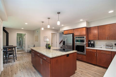 Large and fully-equipped kitchen for cooking all your home-cooked meals!