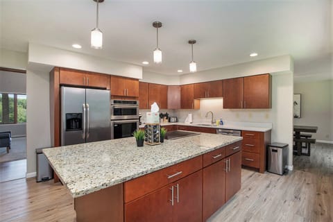 Large and fully-equipped kitchen for cooking all your home-cooked meals!